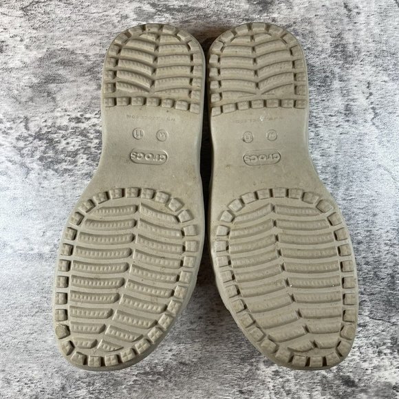 Crocs Meleen Twist Women’s Size 11 Slide Sandals Beige/Tan - Picture 8 of 9